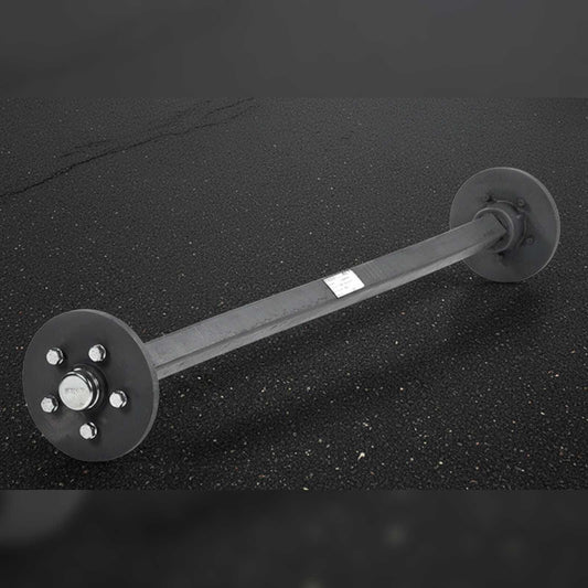 Burquip 1600kg 45mm SQ U/Braked Full Beam Axle, 1900mm