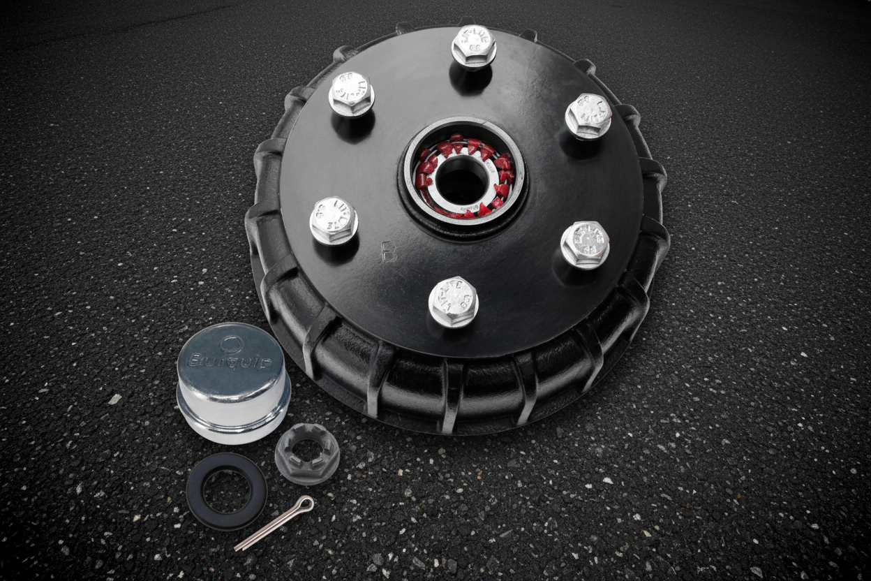 Brake Drum – 1600kg, 45mm Square Beam Axle