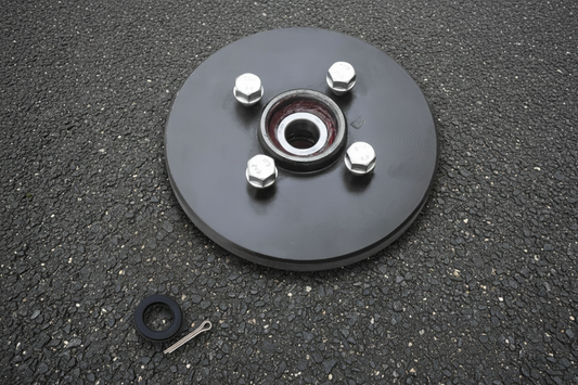 U/Braked Hub – 1600kg, 45mm Square Beam Axle – Complete
